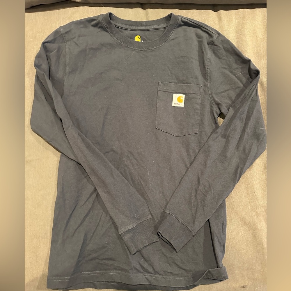 Gently used Carhartt long sleeve shirt- size S